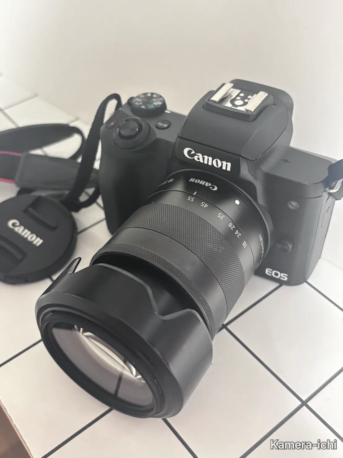 Canon EOS M50 Mark II + EF-M 18-55mm 二手相機商品照片