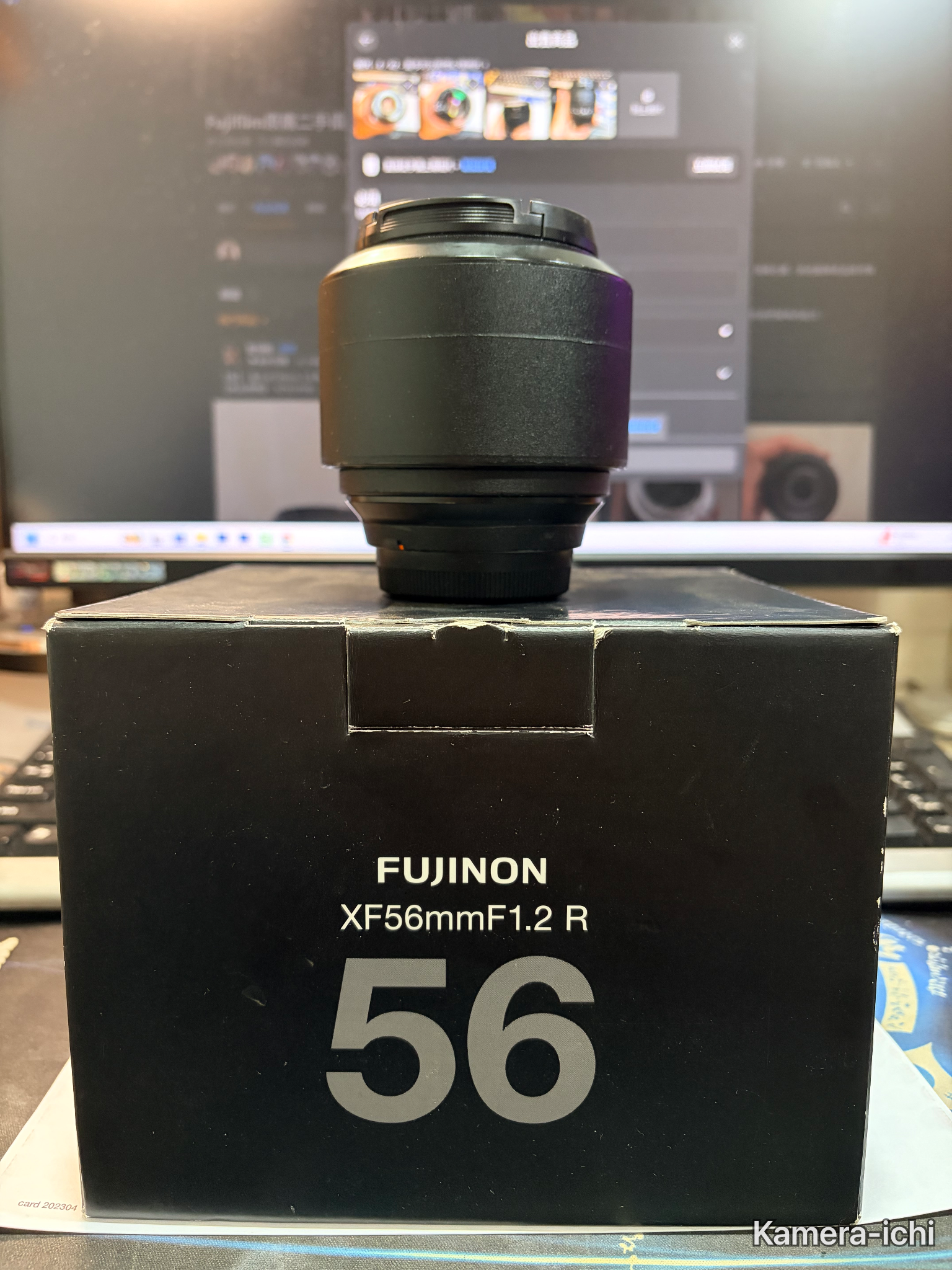 Fujifilm xf56 f1.2 一代 二手鏡頭商品照片